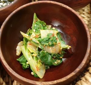 same items with slightly different taste at SanChon Korean Temple Cooking - 산촌 사찰음식전문점 in Seoul