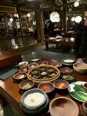 Main  at SanChon Korean Temple Cooking - 산촌 사찰음식전문점 in Seoul