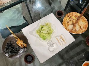 Second order in the set menu  at SanChon Korean Temple Cooking - 산촌 사찰음식전문점 in Seoul