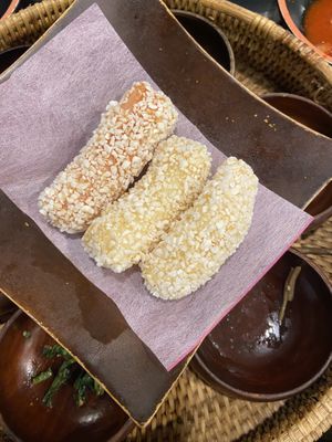 Chuseok special dessert   at SanChon Korean Temple Cooking - 산촌 사찰음식전문점 in Seoul