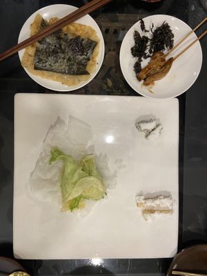 Appetizer   at SanChon Korean Temple Cooking - 산촌 사찰음식전문점 in Seoul