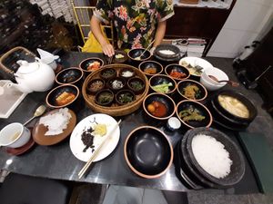  at SanChon Korean Temple Cooking - 산촌 사찰음식전문점 in Seoul