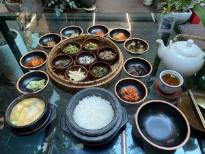 Main  at SanChon Korean Temple Cooking - 산촌 사찰음식전문점 in Seoul