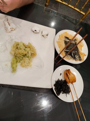 Seconds course at SanChon Korean Temple Cooking - 산촌 사찰음식전문점 in Seoul