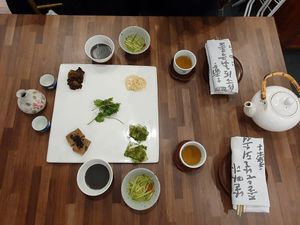  at SanChon Korean Temple Cooking - 산촌 사찰음식전문점 in Seoul