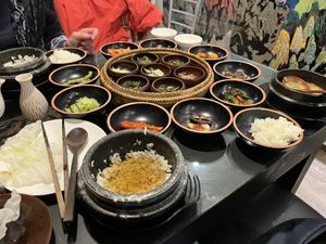   at SanChon Korean Temple Cooking - 산촌 사찰음식전문점 in Seoul