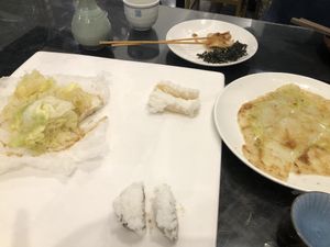 Second course  at SanChon Korean Temple Cooking - 산촌 사찰음식전문점 in Seoul