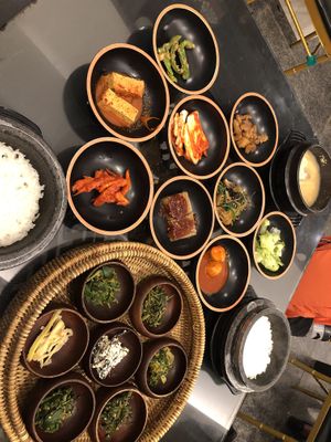 Third course  at SanChon Korean Temple Cooking - 산촌 사찰음식전문점 in Seoul