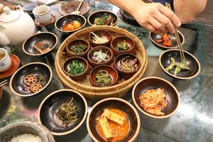  at SanChon Korean Temple Cooking - 산촌 사찰음식전문점 in Seoul