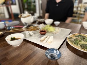 2nd of 2 appetizers   at SanChon Korean Temple Cooking - 산촌 사찰음식전문점 in Seoul