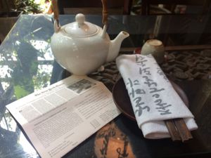 cute  at SanChon Korean Temple Cooking - 산촌 사찰음식전문점 in Seoul