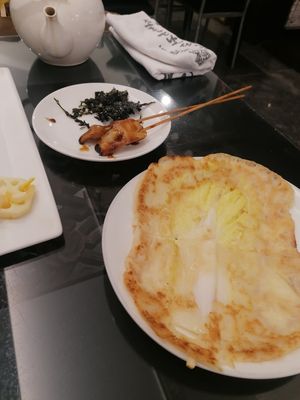 2nd course at SanChon Korean Temple Cooking - 산촌 사찰음식전문점 in Seoul
