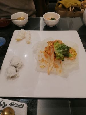 3rd course at SanChon Korean Temple Cooking - 산촌 사찰음식전문점 in Seoul