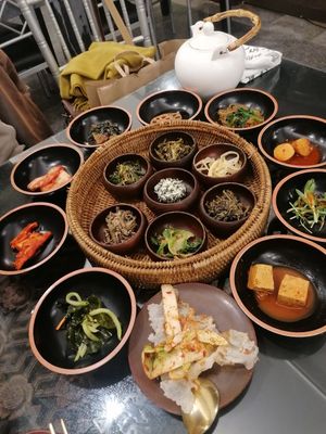 4th course at SanChon Korean Temple Cooking - 산촌 사찰음식전문점 in Seoul