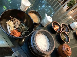   at SanChon Korean Temple Cooking - 산촌 사찰음식전문점 in Seoul