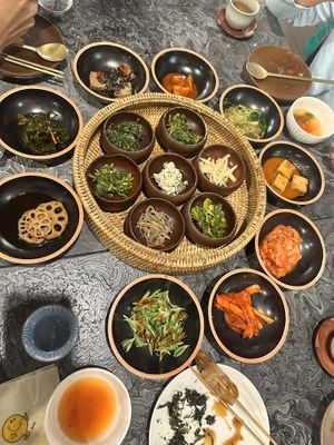   at SanChon Korean Temple Cooking - 산촌 사찰음식전문점 in Seoul
