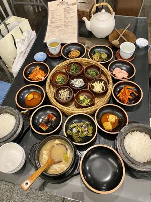   at SanChon Korean Temple Cooking - 산촌 사찰음식전문점 in Seoul