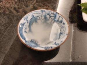 Pine tea at SanChon Korean Temple Cooking - 산촌 사찰음식전문점 in Seoul