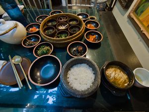  at SanChon Korean Temple Cooking - 산촌 사찰음식전문점 in Seoul