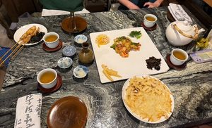   at SanChon Korean Temple Cooking - 산촌 사찰음식전문점 in Seoul