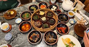   at SanChon Korean Temple Cooking - 산촌 사찰음식전문점 in Seoul