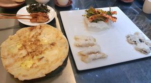 Second course #Veganuary at SanChon Korean Temple Cooking - 산촌 사찰음식전문점 in Seoul