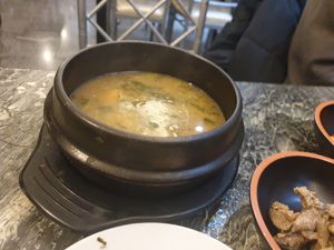 6/10 This was a good stew at SanChon Korean Temple Cooking - 산촌 사찰음식전문점 in Seoul