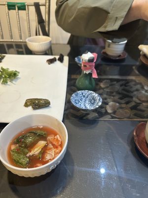   at SanChon Korean Temple Cooking - 산촌 사찰음식전문점 in Seoul