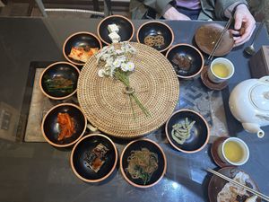   at SanChon Korean Temple Cooking - 산촌 사찰음식전문점 in Seoul