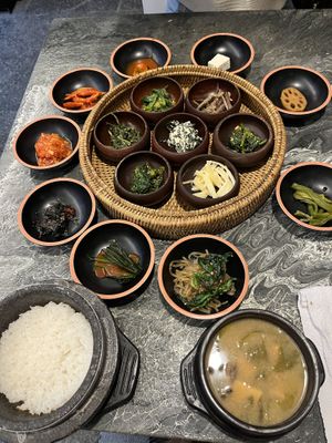   at SanChon Korean Temple Cooking - 산촌 사찰음식전문점 in Seoul