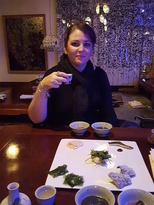 1st course of set menu at SanChon Korean Temple Cooking - 산촌 사찰음식전문점 in Seoul