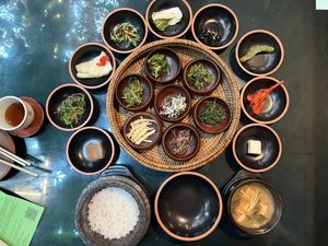   at SanChon Korean Temple Cooking - 산촌 사찰음식전문점 in Seoul