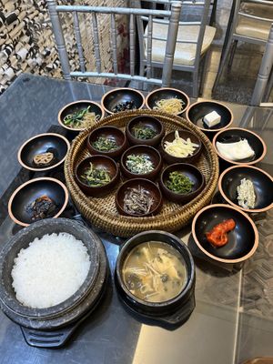   at SanChon Korean Temple Cooking - 산촌 사찰음식전문점 in Seoul