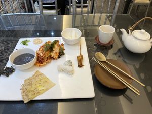   at SanChon Korean Temple Cooking - 산촌 사찰음식전문점 in Seoul