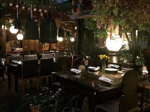 Atmosphere at SanChon Korean Temple Cooking - 산촌 사찰음식전문점 in Seoul