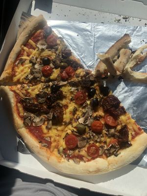 palmero pizza  at Tottapizza in Maribor