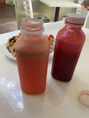 Juices at You Cafe in Siesta Key