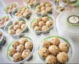 cacao nib macaroons, clean healthy treat without white sugar, flour, and free of preservatives. at You Cafe in Siesta Key