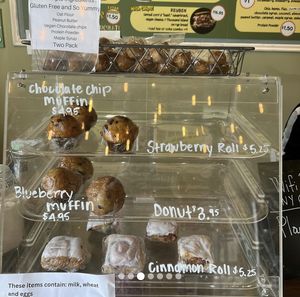 Vegetarian baked goods  at You Cafe in Siesta Key