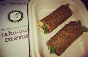 Vegan Raw Tacos  at You Cafe in Siesta Key