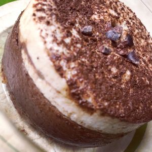 Tiramisu Cheesecake. So much yum. at You Cafe in Siesta Key