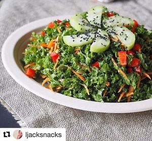 Kale Salad at You Cafe in Siesta Key