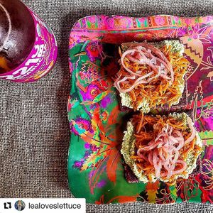 Rainbow Flatbread  at You Cafe in Siesta Key