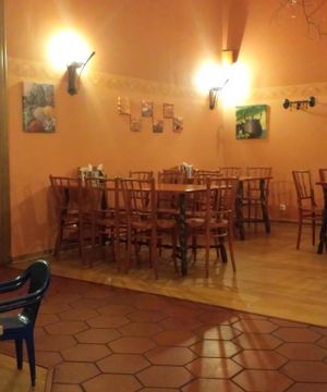 The restaurant #1 at Pizzeria Manna in Prague