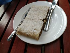 Grapes inside at Luca Polare in Tbilisi