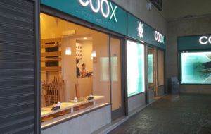 The restaurant has indoor and outdoor seats. at Coox in Turin