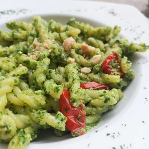 Pesto fresh pasta at Coox in Turin