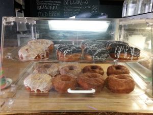Vegan donuts! at D-Beatstro in Toronto