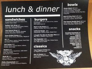 Recently updated lunch and dinner menu at D-Beatstro. at D-Beatstro in Toronto