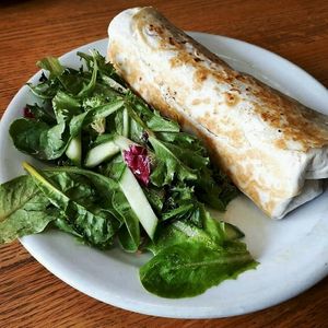 Breakfast burrito! My favorite brunch menu item.  at D-Beatstro in Toronto